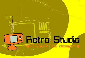 oud logo uit 2002 Retro Studio vintage design