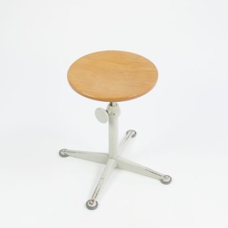Friso Kramer stool light grey - Retro Studio
