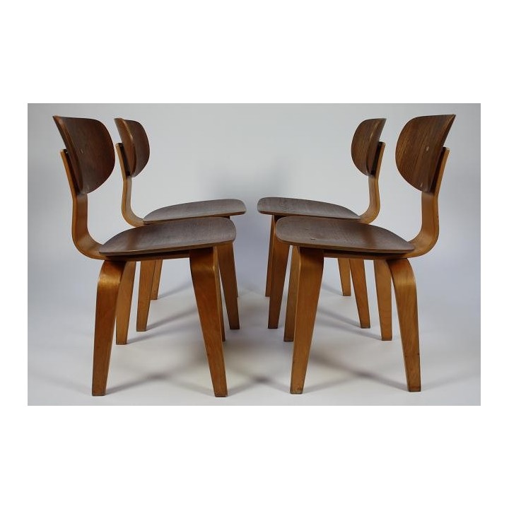 Cees Braakman Pastoe SB02 set of 4 - Retro Studio