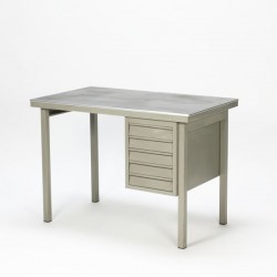 Industial desk grey