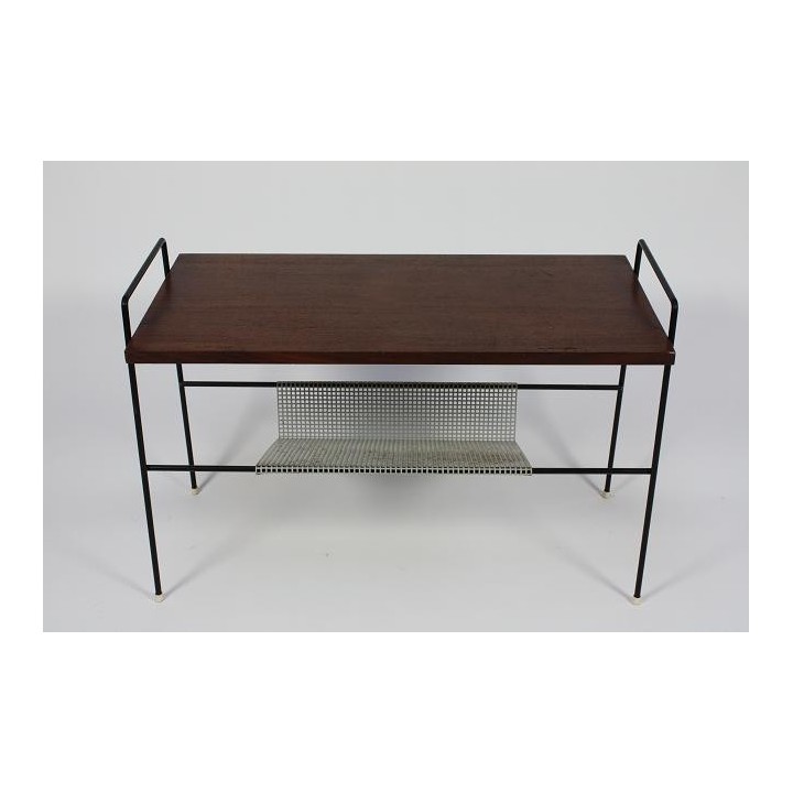 Bijzettafel met krantenrek - Retro Studio