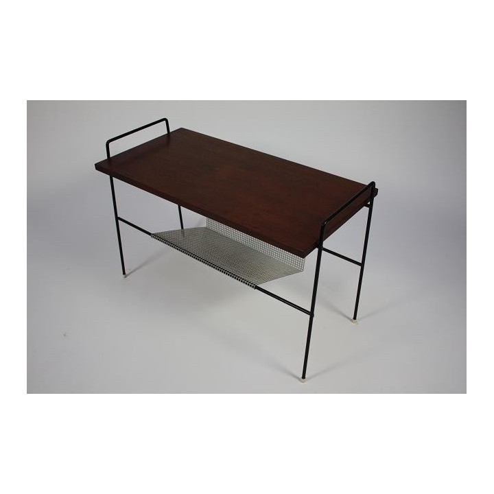 Bijzettafel met krantenrek - Retro Studio