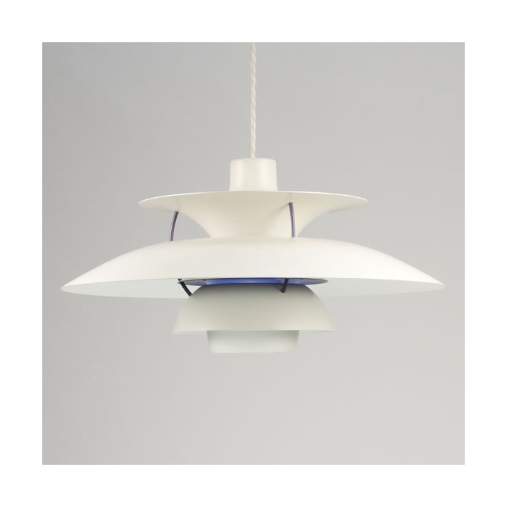 PH 5 by Poul Henningsen white - Retro Studio