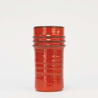 Ravelli vase orange vintage design - Retro Studio