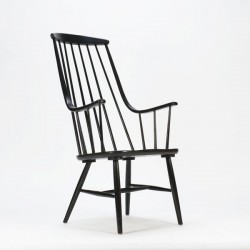 Houten fauteuil Tapiovaara stijl
