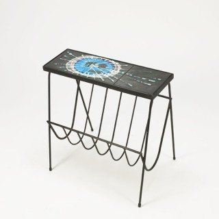 Belarti side table with magazine rack - Retro Studio