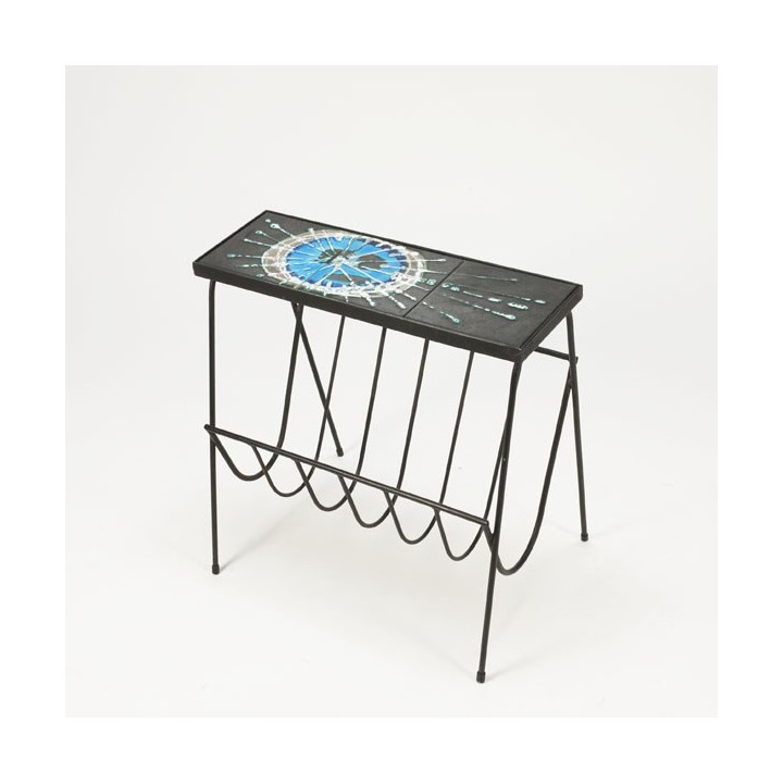 Belarti side table with magazine rack - Retro Studio