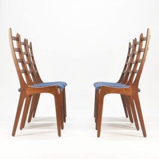 Set of 6 Danish dining chairs - Retro Studio