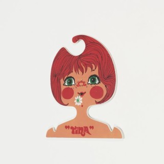 Plastic clothers hanger "Tina" - Retro Studio
