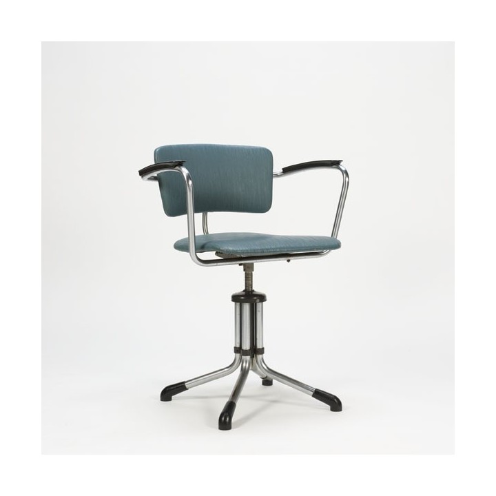 Gispen desk chair blue - Retro Studio