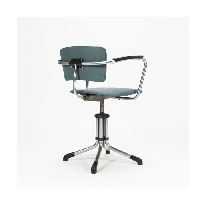 Gispen desk chair blue - Retro Studio