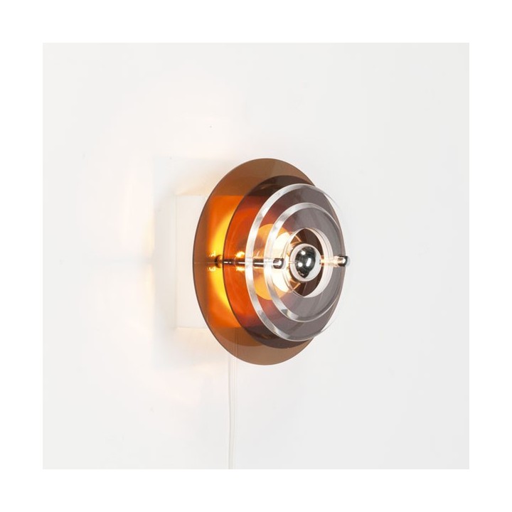 Plexiglazen wandlamp jaren 70 nr. 3 - Retro Studio