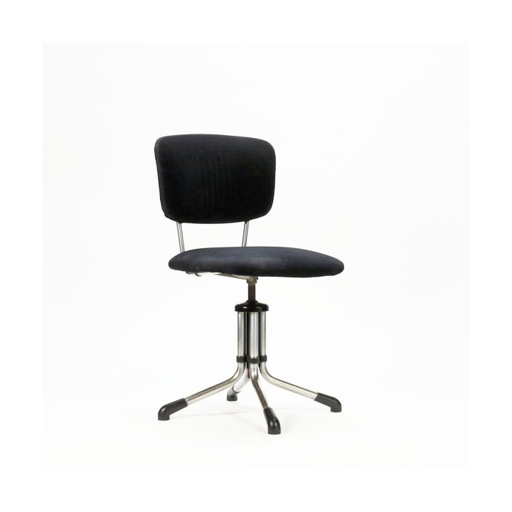 Gispen bureaustoel zwart rib - Retro Studio