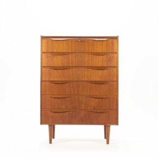 Luxury chest of drawers in teak - Retro Studio