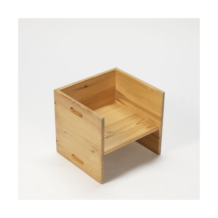 Kubus kinder stoeltje - Retro Studio