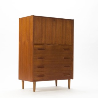 Danish cabinet/ secretaire - Retro Studio