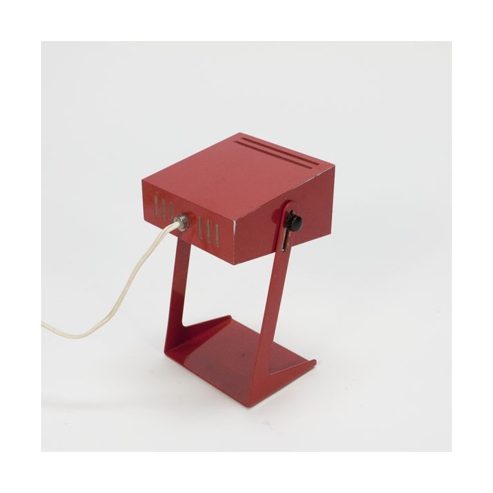 Rode tafellamp - Retro Studio
