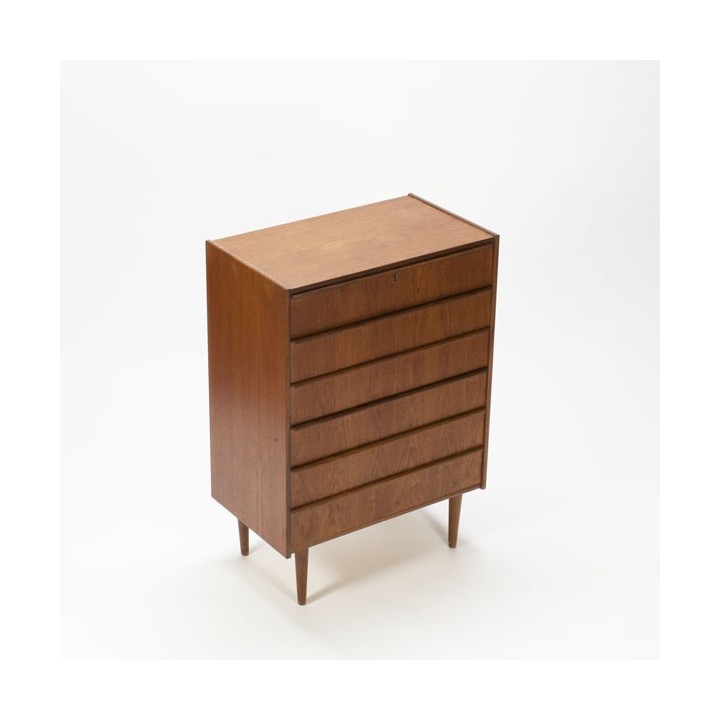 Chest of drawers in teak no.2 - Retro Studio
