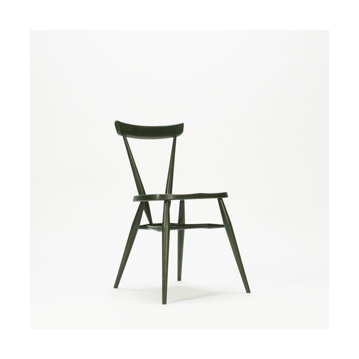 Ercol "Stacking chair" groen - Retro Studio