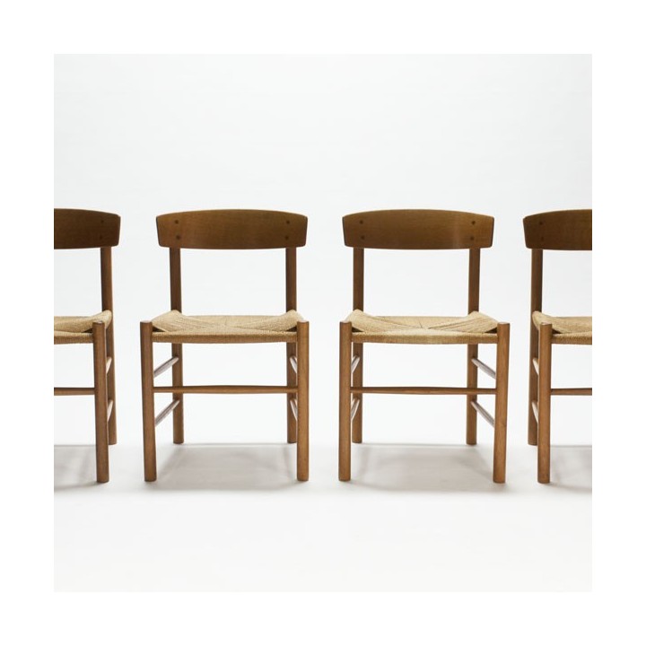 Set van 4 Børge Mogensen stoelen - Retro Studio