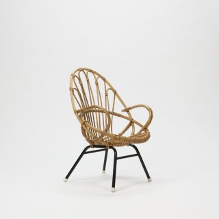 Wicker child's chair - Retro Studio