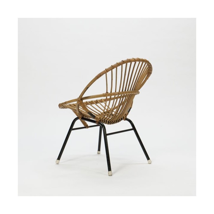 Small bamboo easy chair - Retro Studio