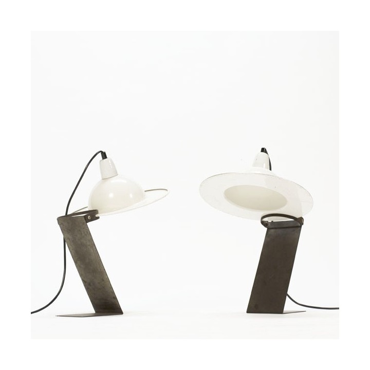 Set of 2 industrial table lamps - Retro Studio