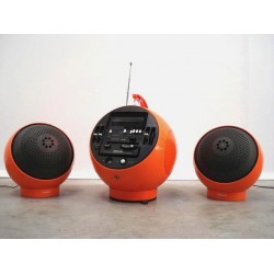 Weltron oranje incl. 2 speakers