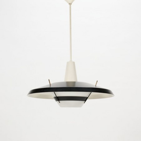 Modernistische zwart/witte hanglamp
