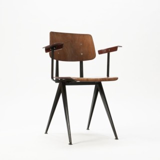Industrial Galvanitas desk chair - Retro Studio
