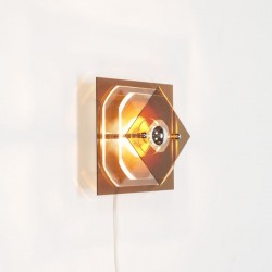 Plexiglazen wandlamp jaren 70 nr.2