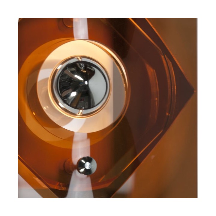 Plexiglazen wandlamp jaren 70 vintage - Retro Studio