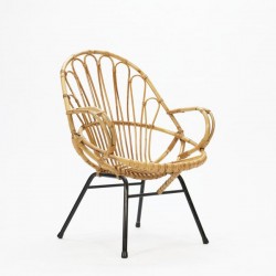 Bamboo easy chair