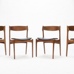 Erik Buck dining chairs model 49