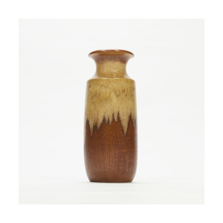 Large West-Germany vase brown tones - Retro Studio