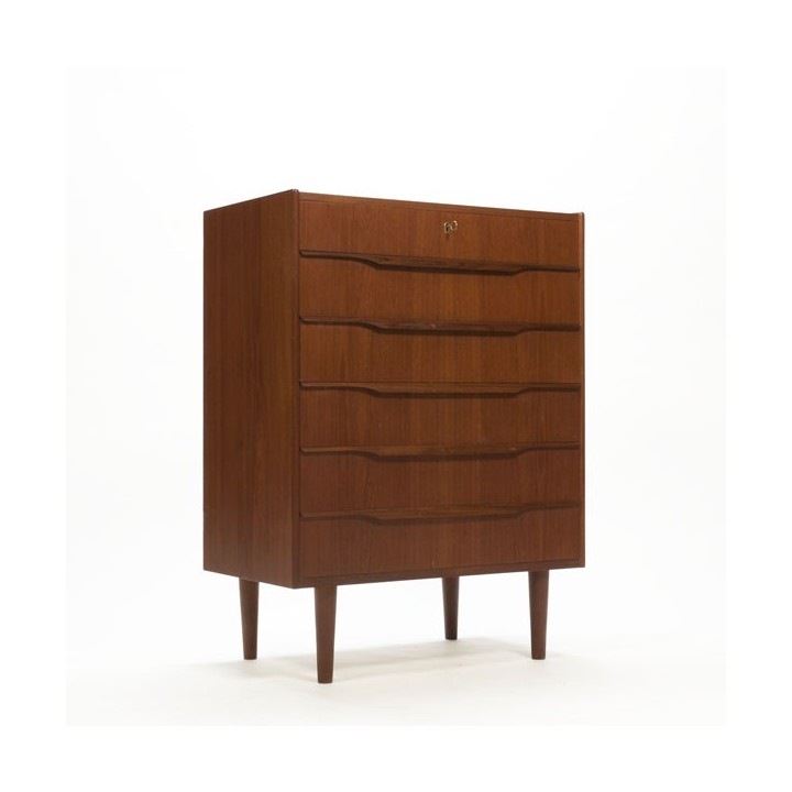 Scandinavische ladekast in teak - Retro Studio