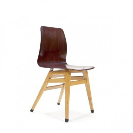 Pagholz chair with wooden base