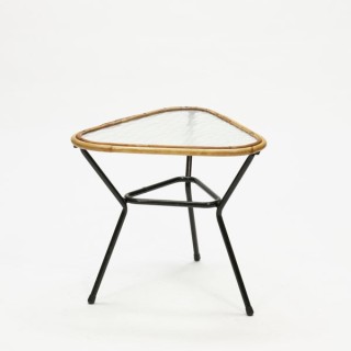 Klein rotan tafeltje - Retro Studio