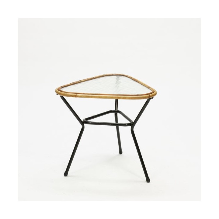 Klein rotan tafeltje - Retro Studio