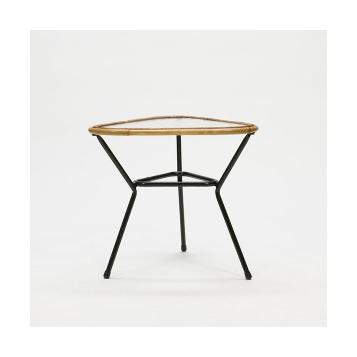 Klein rotan tafeltje - Retro Studio