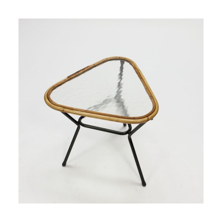 Klein rotan tafeltje - Retro Studio