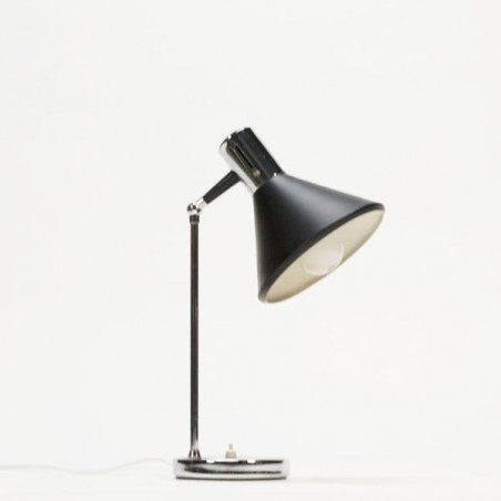 Table lamp black/ chrome 1960's