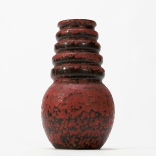 Large West-Germany vase lava red - Retro Studio