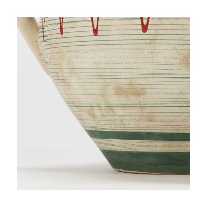 West-Germany vase with 50's design round model - Retro