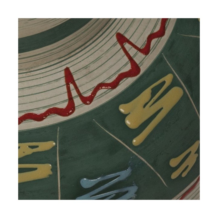 West-Germany vase with 50's design round model - Retro