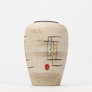 West-Germany vase with 50's design - Retro Studio