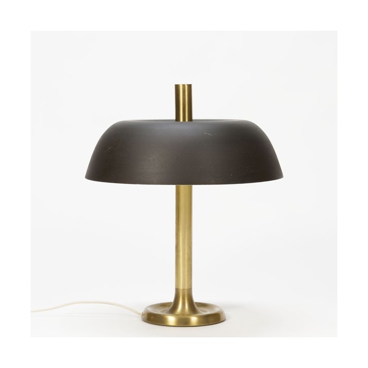 Tafellamp koper/bruin - Retro Studio