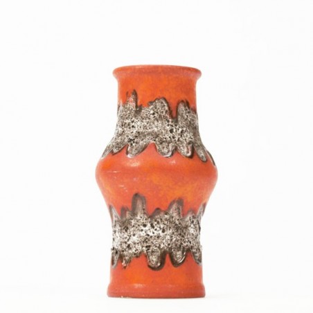 West-Germany vase lava/orange