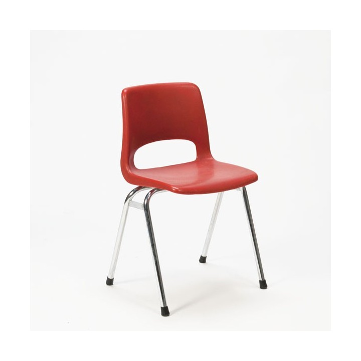 Children's chair Marko red plastic - Retro Studio