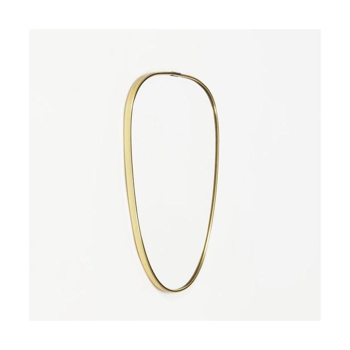 Mirror with brass colored edge - Retro Studio